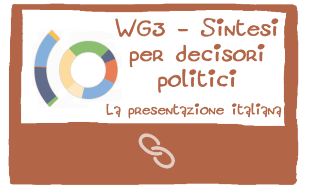 WG3 - Sintesi per decisori politici